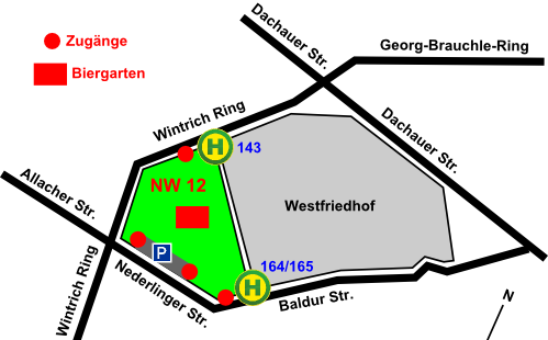 Anfahrtsskizze